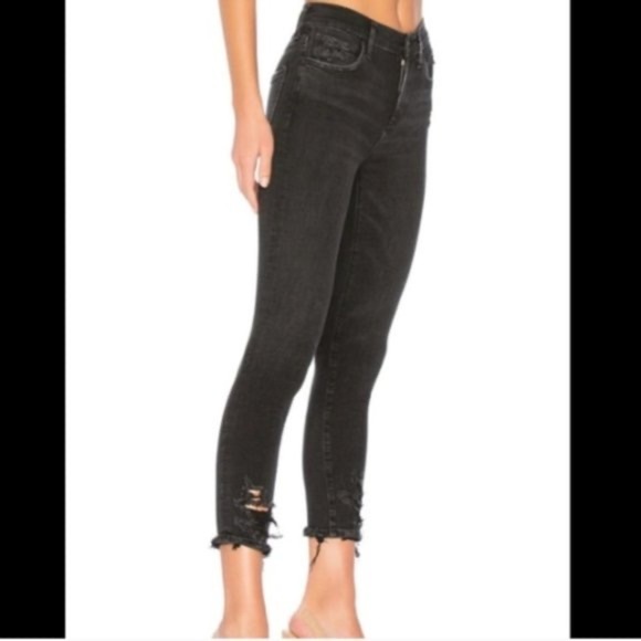 Agolde Sophie Mid Rise Skinny Crop - Temple (16) - Picture 1 of 7